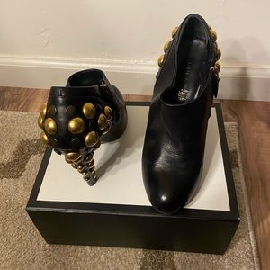 GUCCI Studded Booties Size 36.5
